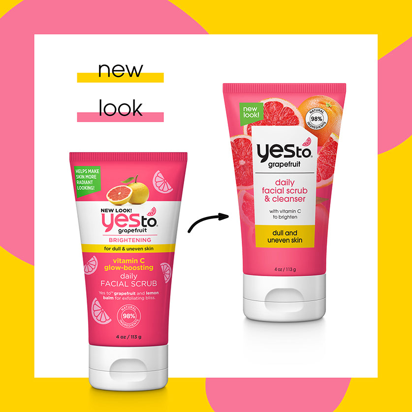 Grapefruit Daily Facial Scrub & Cleanser