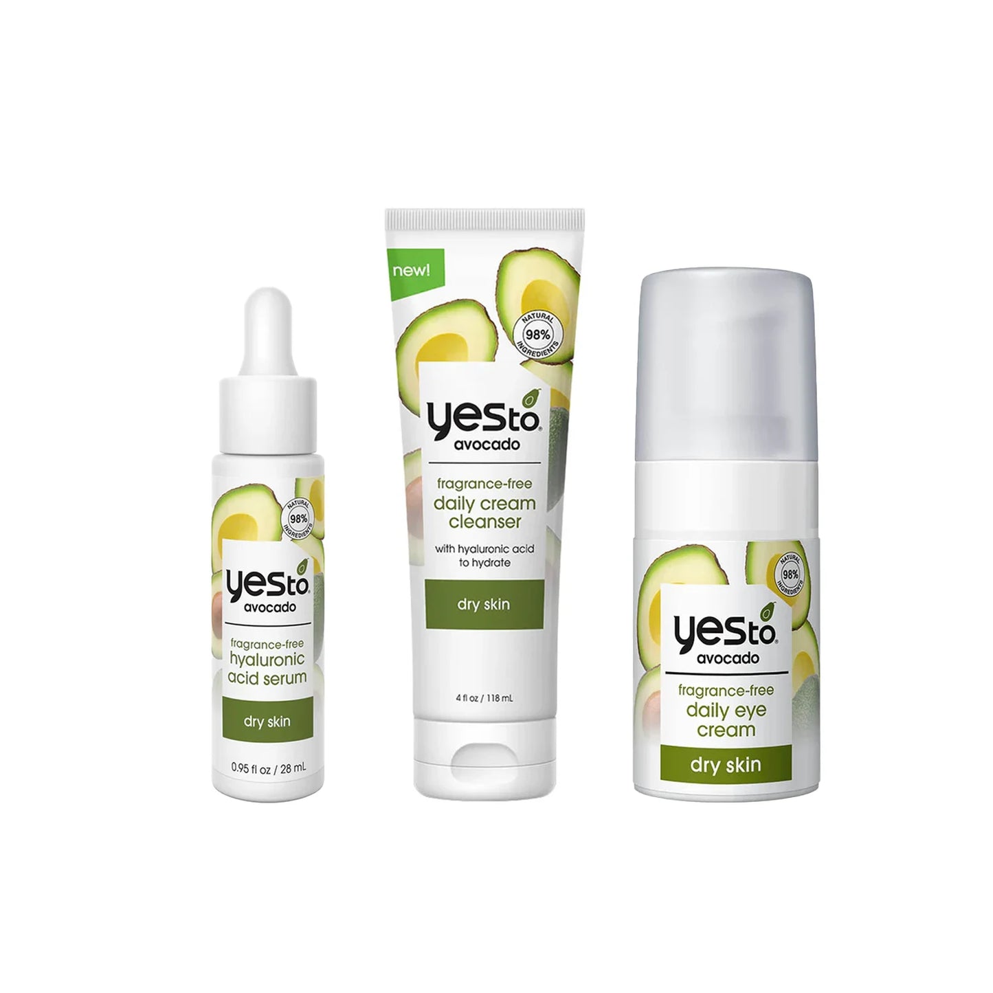 Avocado Rich Skin 3-pc Set