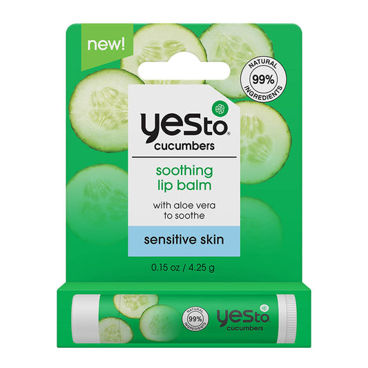 Yes To Cucumbers Soothing Lip Balm in Carton