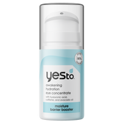 moisture barrier booster awakening hydration eye concentrate with hyaluronic acid, caffeine, and avocado oil