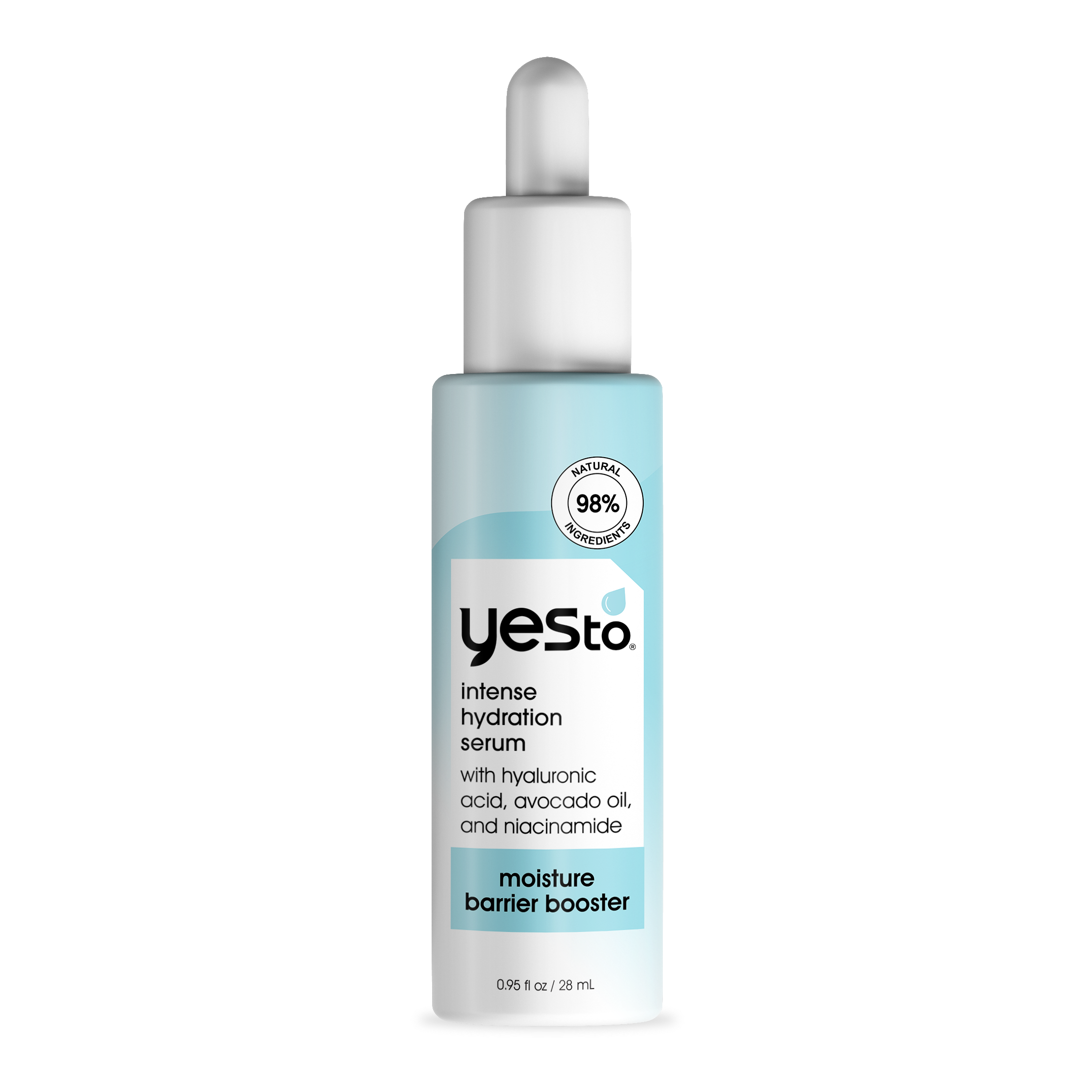 moisture barrier booster intense hydration serum with hyaluronic acid, avocado oil and niacinamide